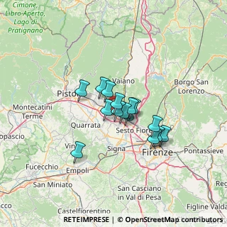 Mappa 59100 Prato PO, Italia (8.90267)