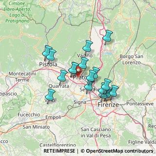 Mappa 59100 Prato PO, Italia (11.46647)