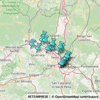 Mappa 59100 Prato PO, Italia (10.142)