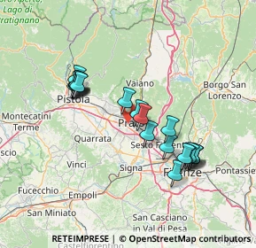 Mappa 59100 Prato PO, Italia (13.7605)
