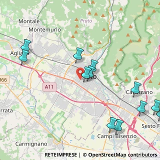 Mappa 59100 Prato PO, Italia (5.38167)