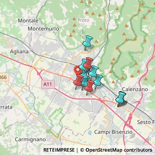 Mappa 59100 Prato PO, Italia (2.6675)