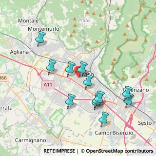 Mappa 59100 Prato PO, Italia (3.85167)