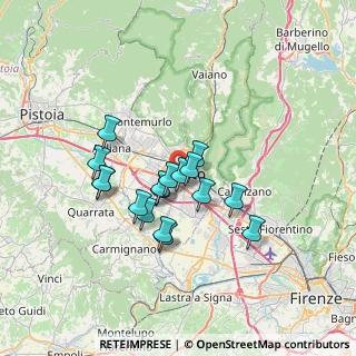 Mappa 59100 Prato PO, Italia (5.59941)