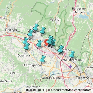Mappa 59100 Prato PO, Italia (4.918)