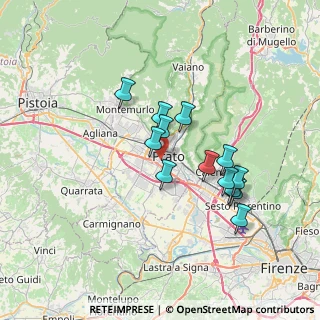 Mappa 59100 Prato PO, Italia (6.09923)