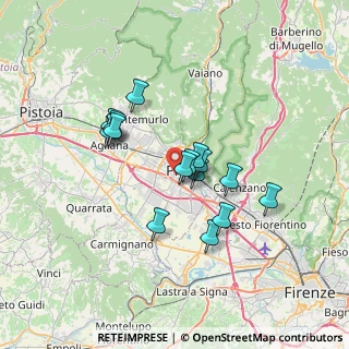 Mappa 59100 Prato PO, Italia (5.64333)
