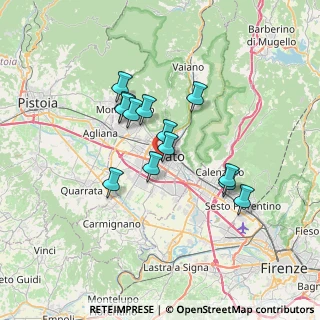 Mappa 59100 Prato PO, Italia (5.67769)