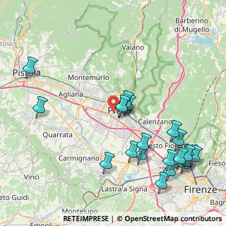 Mappa 59100 Prato PO, Italia (10.006)