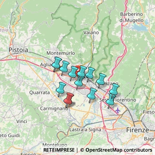 Mappa 59100 Prato PO, Italia (5.34786)