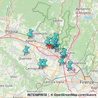 Mappa 59100 Prato PO, Italia (5.16143)