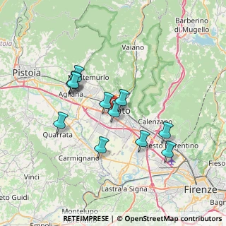 Mappa 59100 Prato PO, Italia (6.50167)