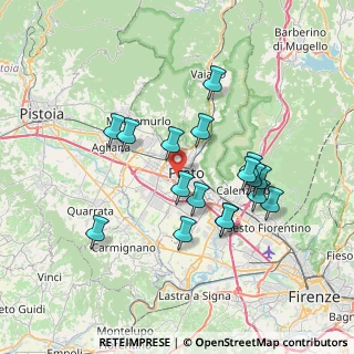Mappa 59100 Prato PO, Italia (6.74824)