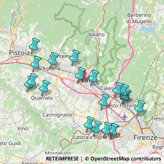 Mappa 59100 Prato PO, Italia (9.6115)