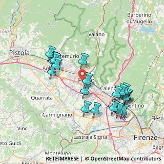 Mappa 59100 Prato PO, Italia (7.826)