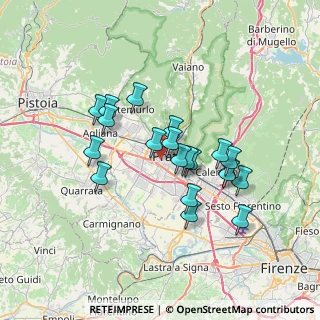 Mappa 59100 Prato PO, Italia (6.105)