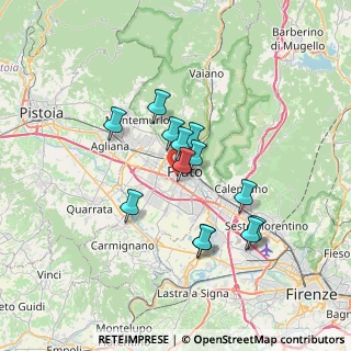Mappa 59100 Prato PO, Italia (5.70385)