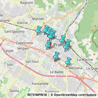 Mappa 59100 Prato PO, Italia (1.22167)