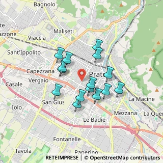 Mappa 59100 Prato PO, Italia (1.38333)