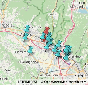 Mappa 59100 Prato PO, Italia (5.61188)