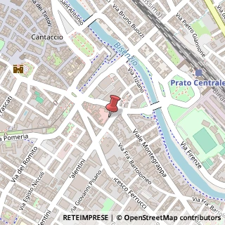 Mappa Via Ferdinando Tacca, 25, 59100 Prato, Prato (Toscana)