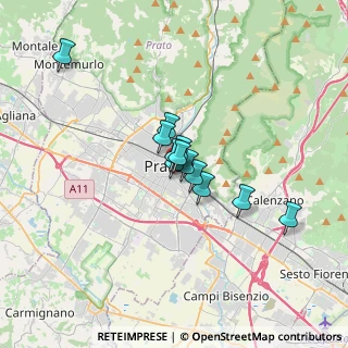 Mappa Galleria e Viale Vittorio Veneto, 59100 Prato PO, Italia (2.1325)