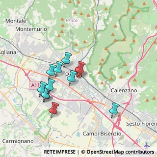Mappa Galleria e Viale Vittorio Veneto, 59100 Prato PO, Italia (3.53273)