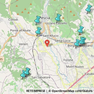 Mappa Via Giuseppe Ungaretti, 51017 Pescia PT, Italia (3.07727)