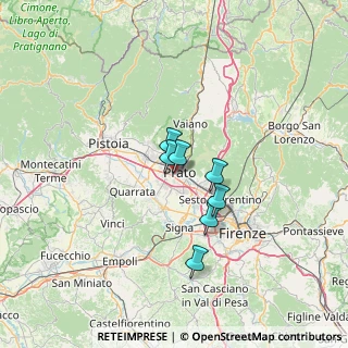 Mappa Via Amalfi, 59100 Prato PO, Italia (27.85091)