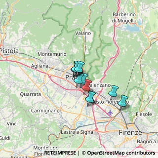 Mappa Via Bernardo Rucellai, 59100 Prato PO, Italia (4.49308)