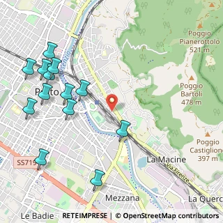 Mappa Via Bernardo Rucellai, 59100 Prato PO, Italia (1.33923)