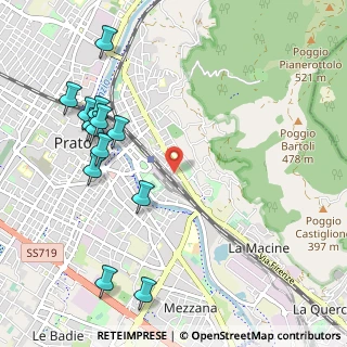 Mappa Via Bernardo Rucellai, 59100 Prato PO, Italia (1.25846)