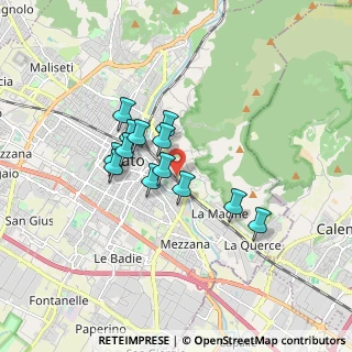 Mappa Via Bernardo Rucellai, 59100 Prato PO, Italia (1.32692)