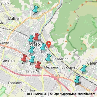 Mappa Via Bernardo Rucellai, 59100 Prato PO, Italia (2.61615)