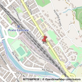 Mappa Via Bacchetta, 27, 59100 Prato, Prato (Toscana)