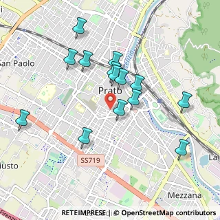 Mappa Via Frascati, 59100 Prato PO, Italia (0.93214)