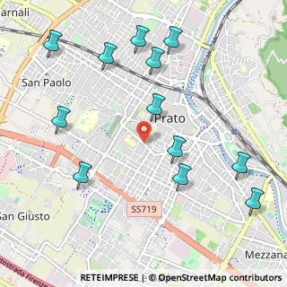 Mappa Via Giovacchino Carradori, 59100 Prato PO, Italia (1.245)