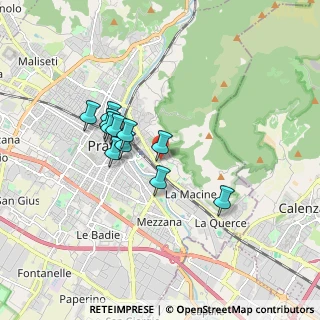 Mappa Via della Rondine, 59100 Prato PO, Italia (1.40727)