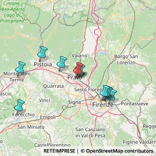 Mappa Via della Rondine, 59100 Prato PO, Italia (14.10091)