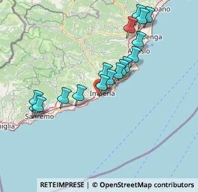 Mappa Piazza Ricci, 18100 Imperia IM, Italia (14.41529)