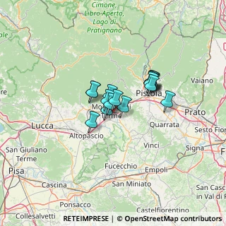 Mappa Via Giovanni Gentile, 51016 Montecatini Terme PT, Italia (8.18625)