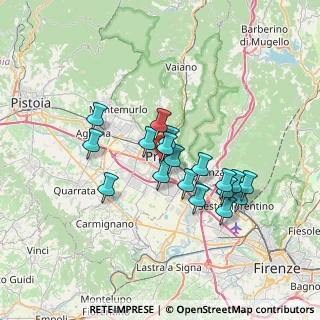 Mappa Via Carbonaia, 59100 Prato PO, Italia (5.94944)