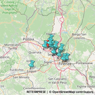 Mappa Via Carbonaia, 59100 Prato PO, Italia (8.77417)