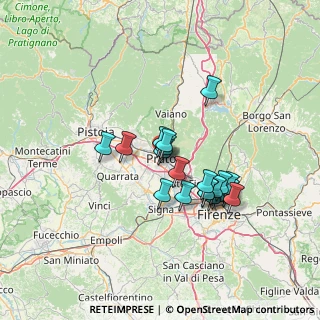 Mappa Via Carbonaia, 59100 Prato PO, Italia (11.43)