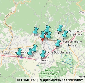 Mappa Via S. Piero, 51017 Pescia PT, Italia (5.52091)