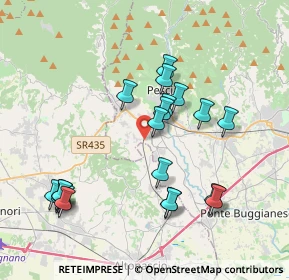 Mappa Via S. Piero, 51017 Pescia PT, Italia (4.0345)