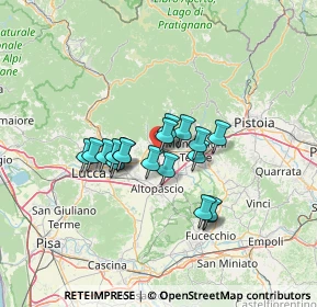 Mappa Via S. Piero, 51017 Pescia PT, Italia (10.02444)