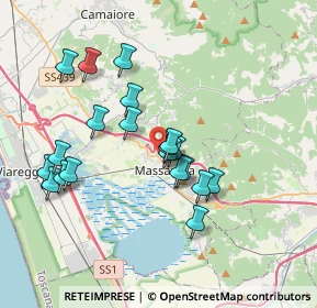 Mappa Via dell'Elta, 55054 Massarosa LU, Italia (3.4655)