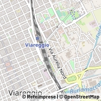 Hartă Viareggio