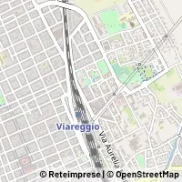 Kaart Viareggio